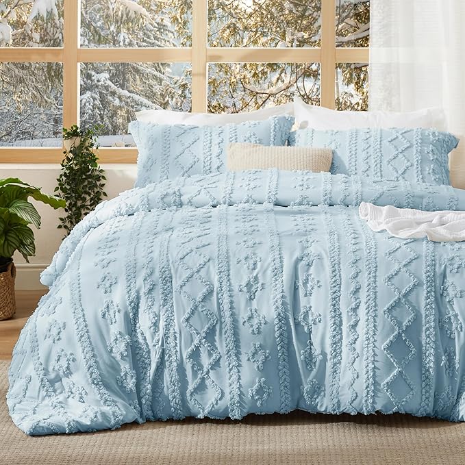 Boho Deluxe Embroidery Comforter Set